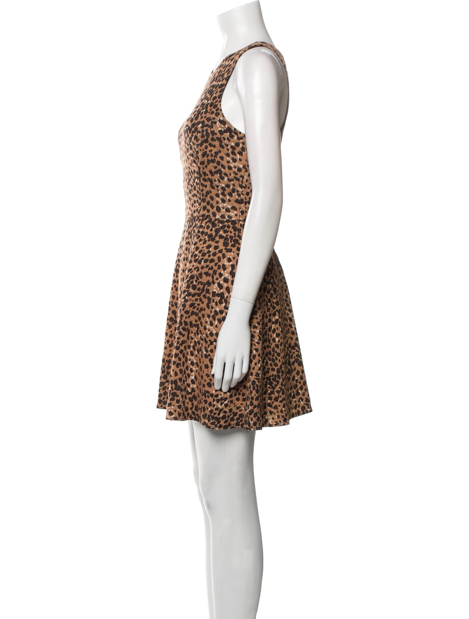 Mara Hoffman Animal Print Mini Dress