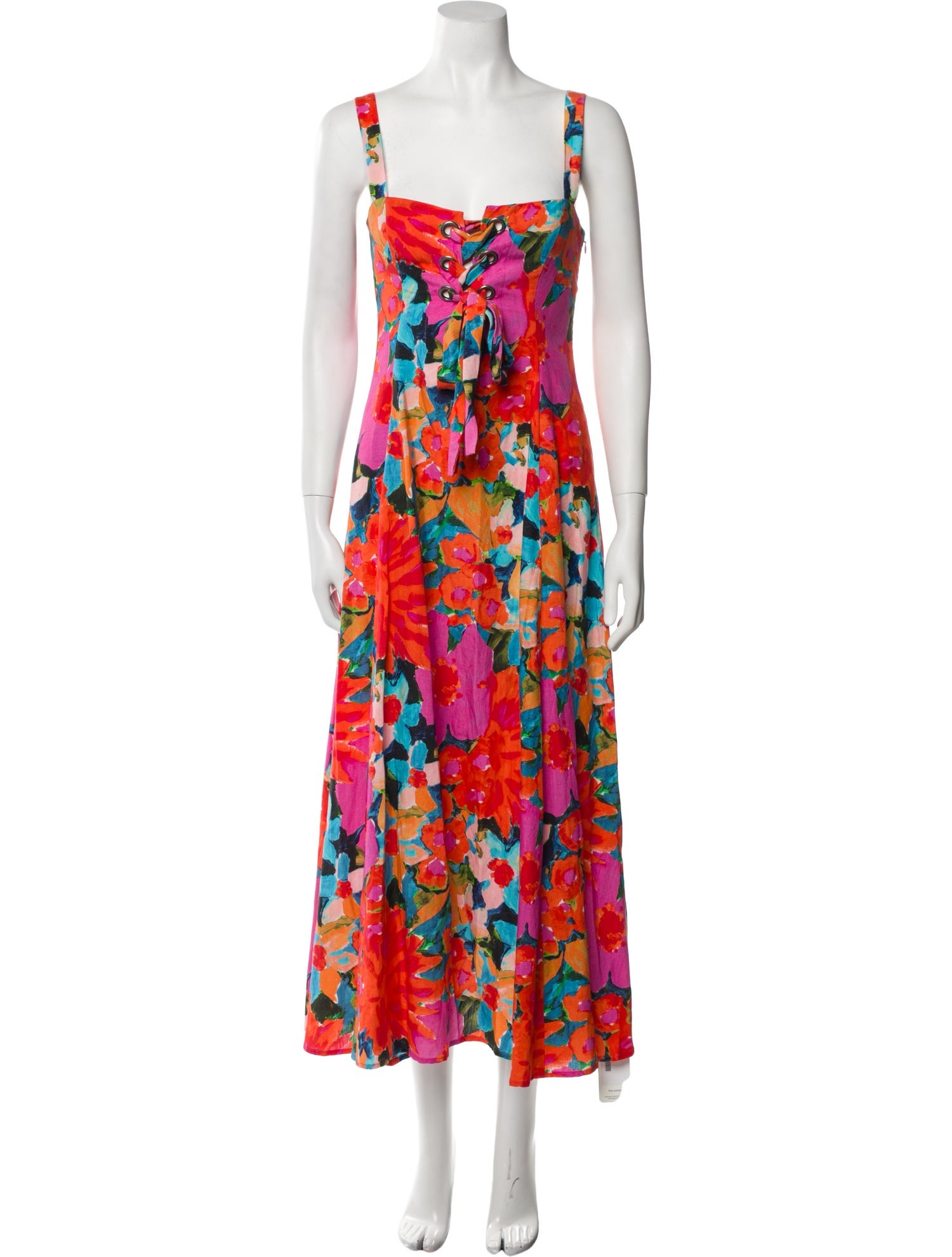 Mara Hoffman Floral Print Long Dress