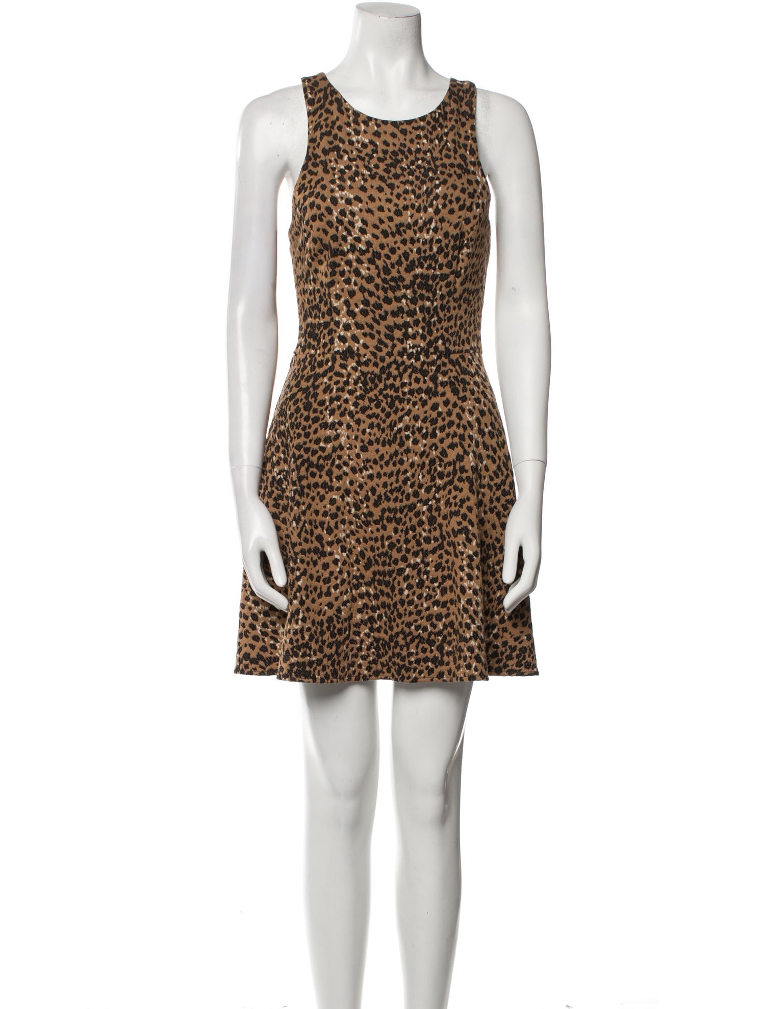Mara Hoffman Animal Print Mini Dress
