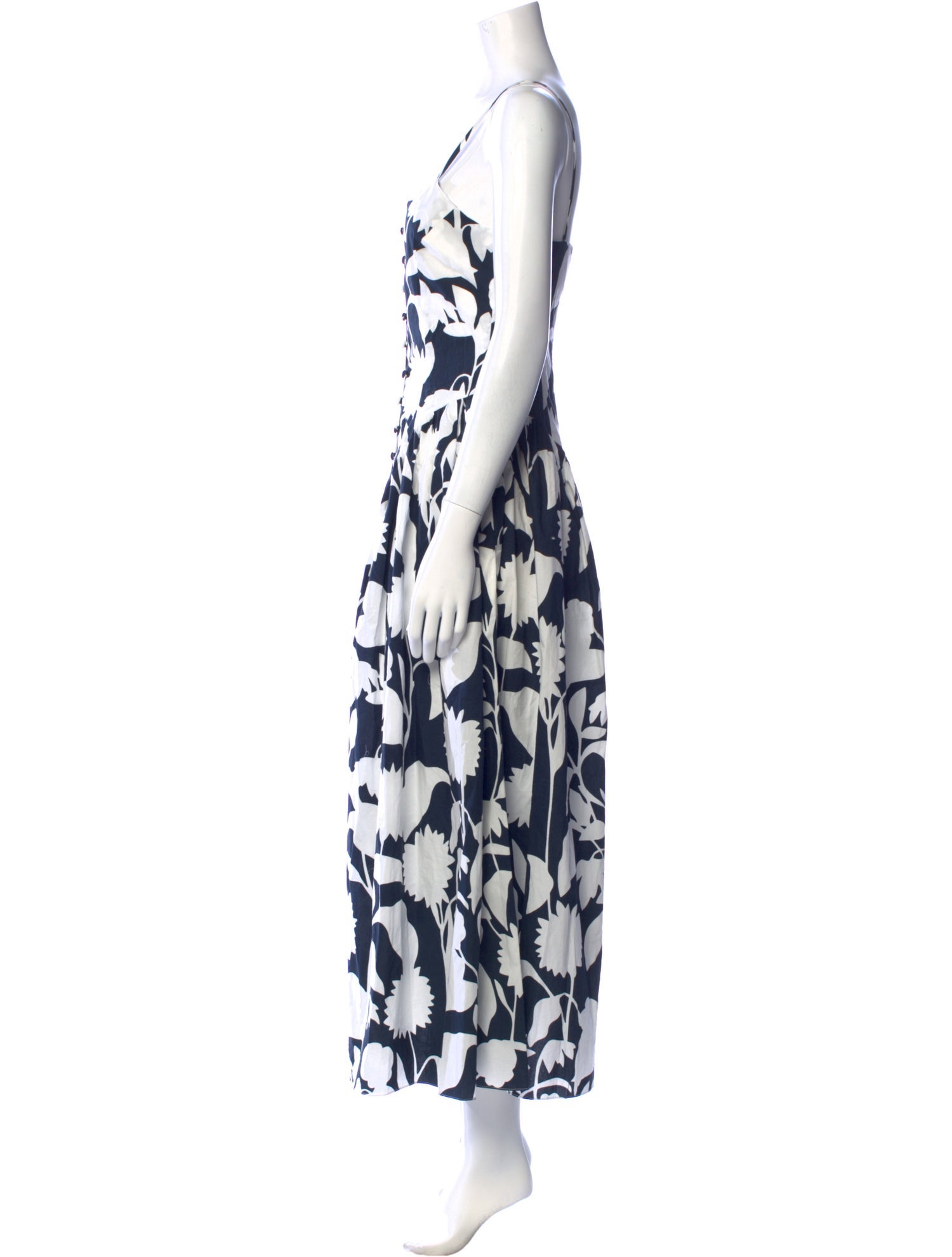 Mara Hoffman Floral Print Long Dress