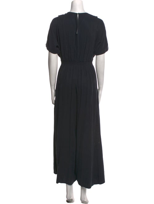 Mara Hoffman Plunge Neckline Jumpsuit