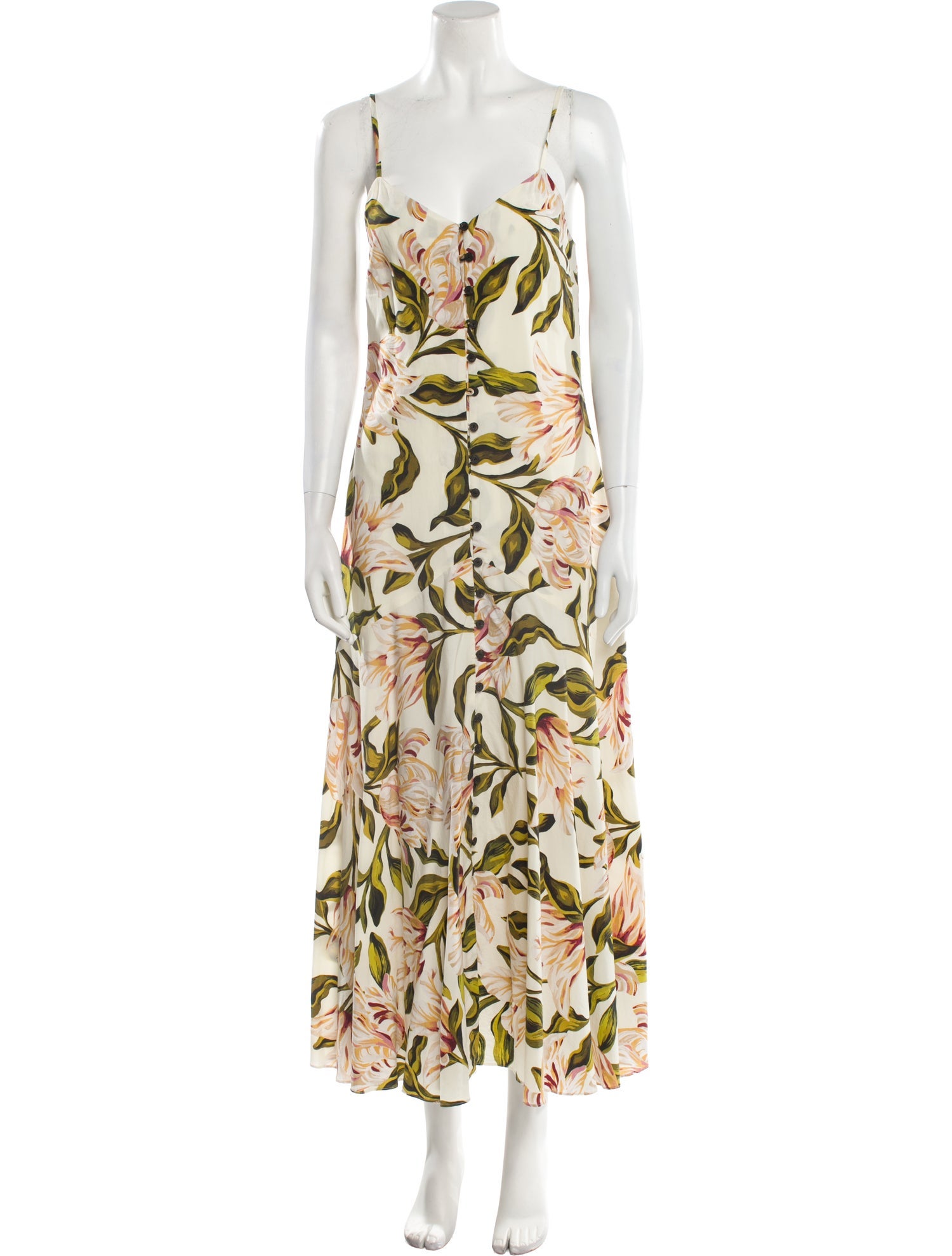 Mara Hoffman Floral Print Long Dress
