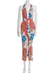 Mara Hoffman Printed Halterneck Jumpsuit