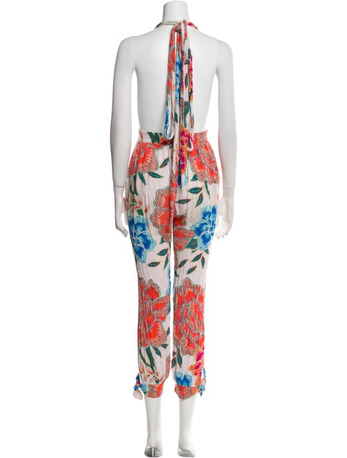 Mara Hoffman Printed Halterneck Jumpsuit