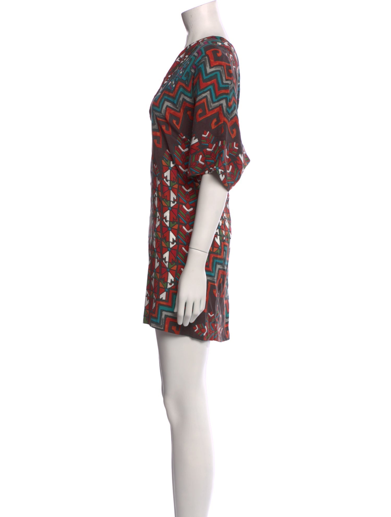 Mara Hoffman Printed Mini Dress w/ Tags