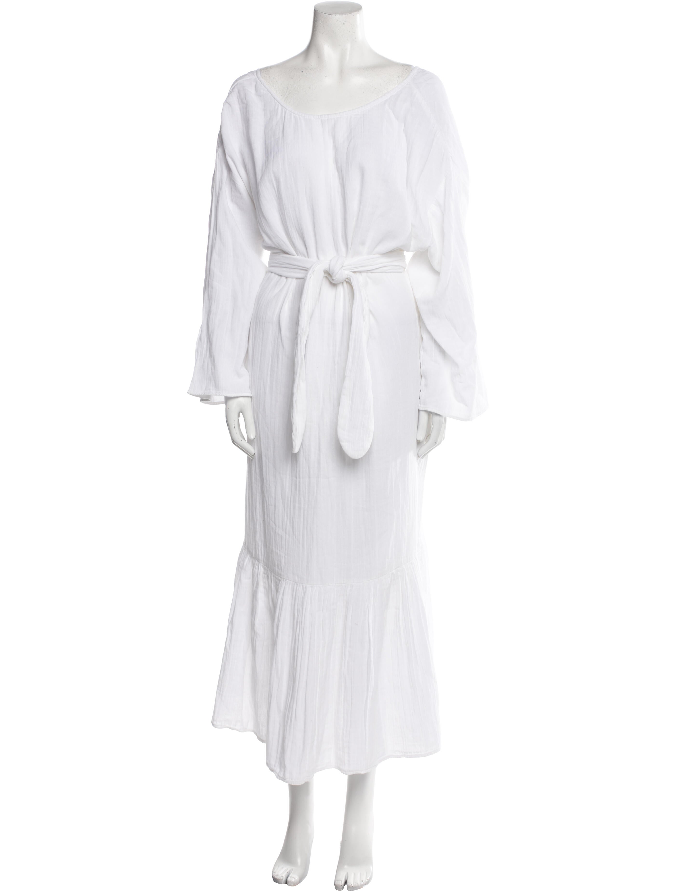 Mara Hoffman Scoop Neck Long Dress