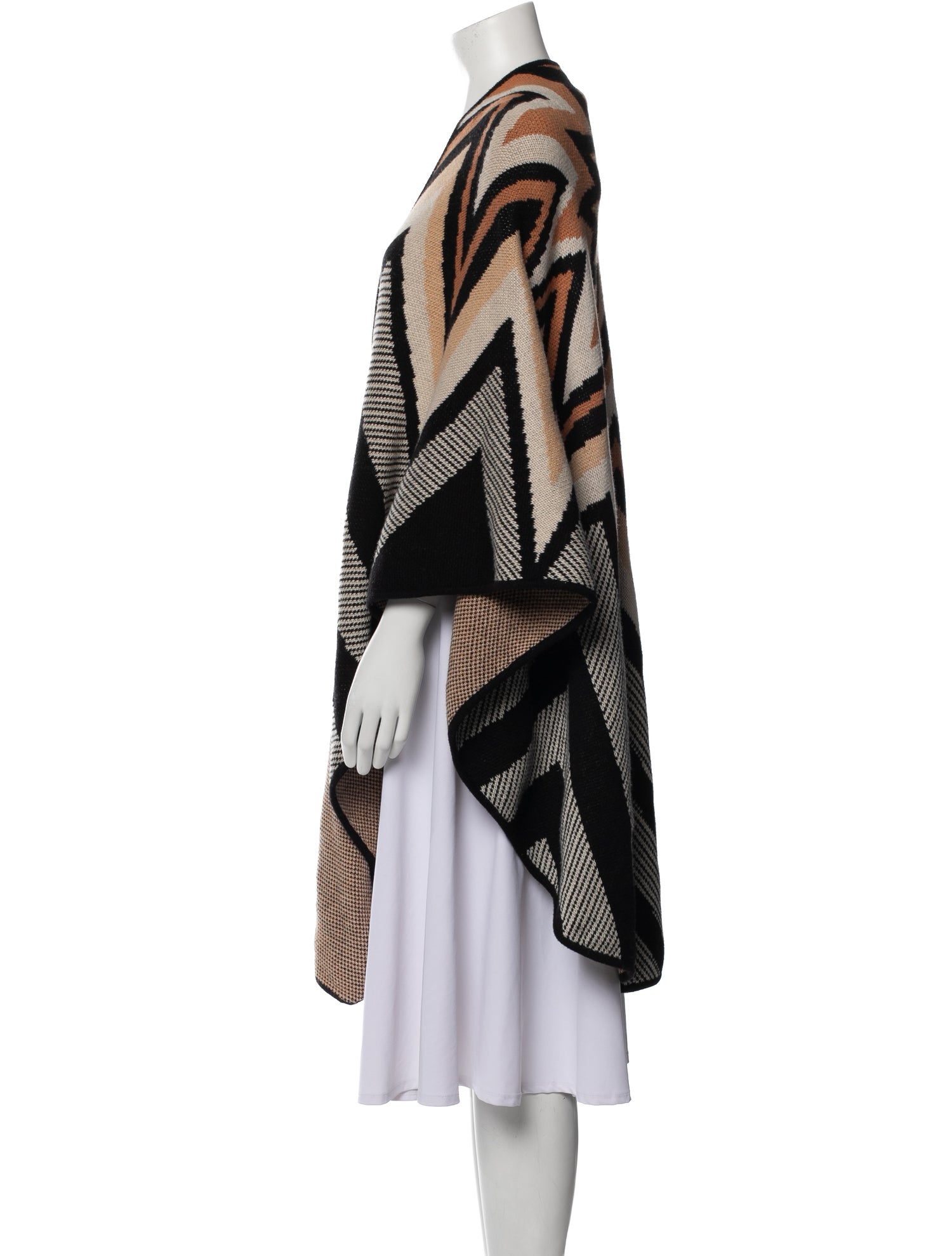 Mara Hoffman Striped V-Neck Sweater