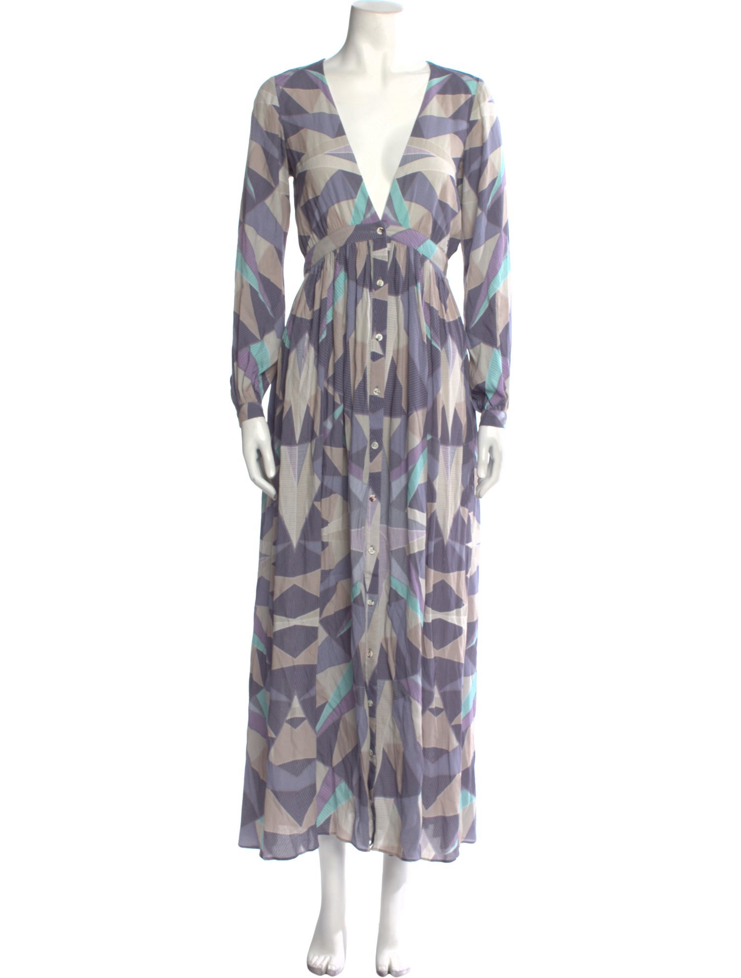 Mara Hoffman Printed Long Dress