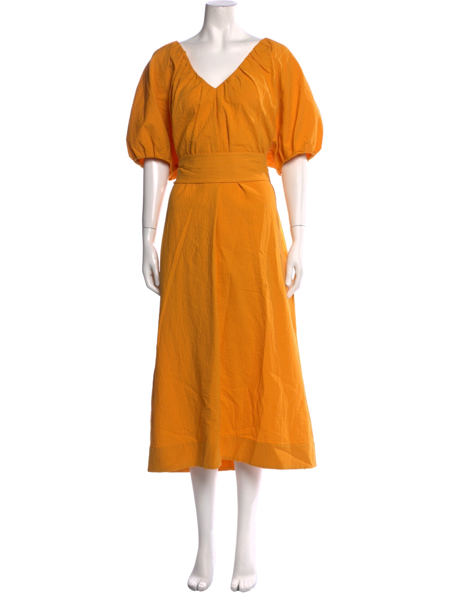 Mara Hoffman V-Neck Long Dress