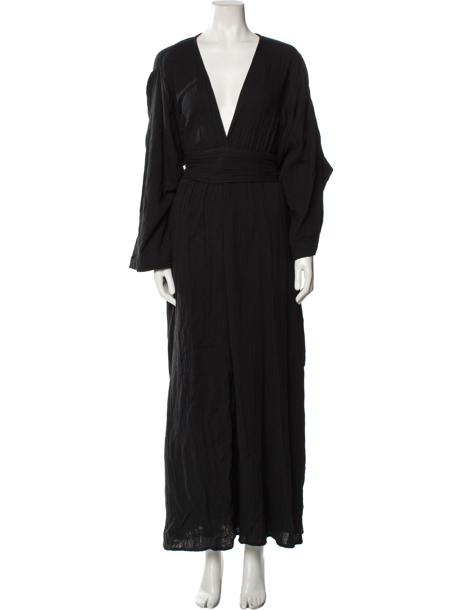 Mara Hoffman V-Neck Long Dress