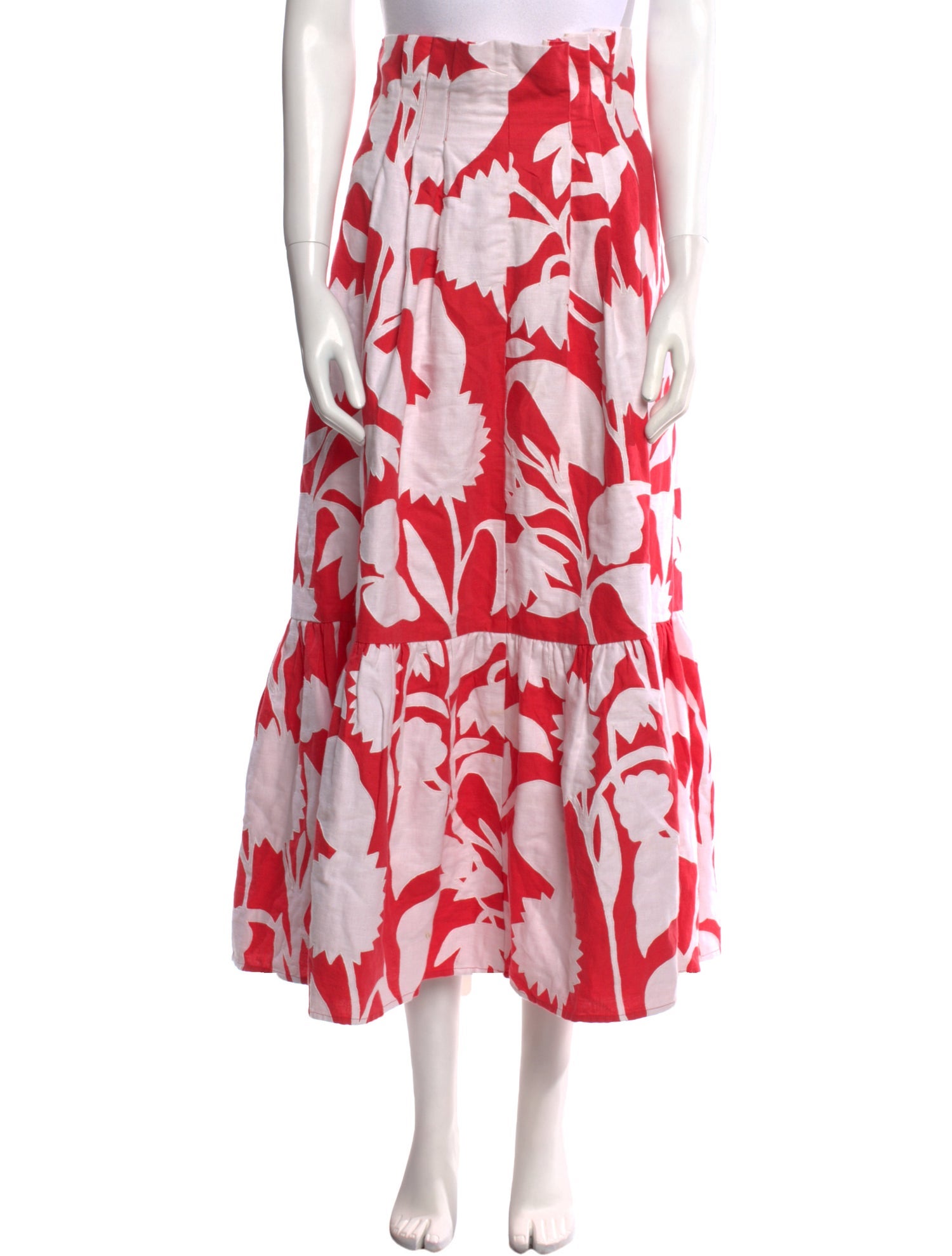 Mara Hoffman Printed Midi Length Skirt