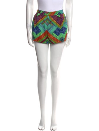 Mara Hoffman Printed Mini Shorts