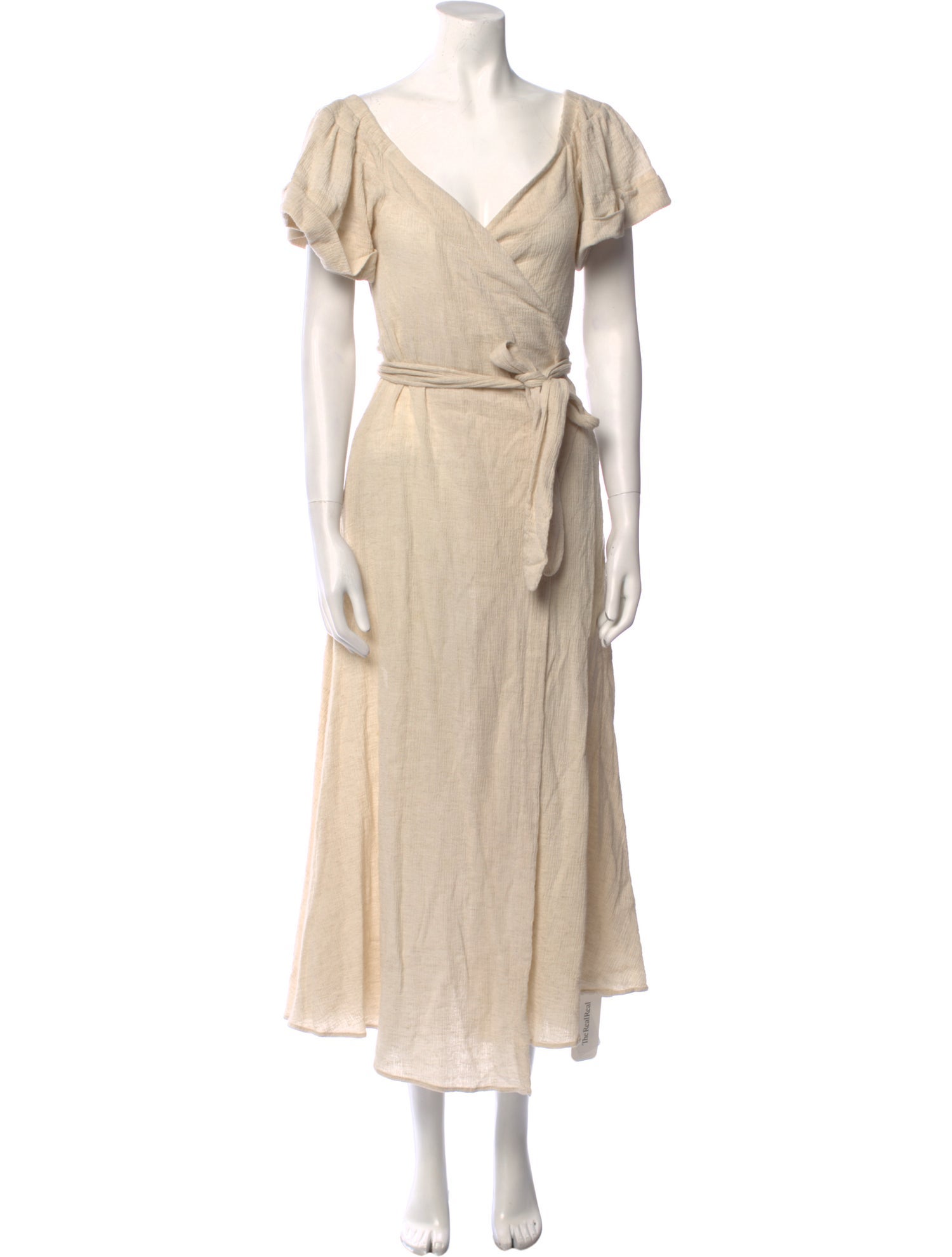 Mara Hoffman V-Neck Long Dress