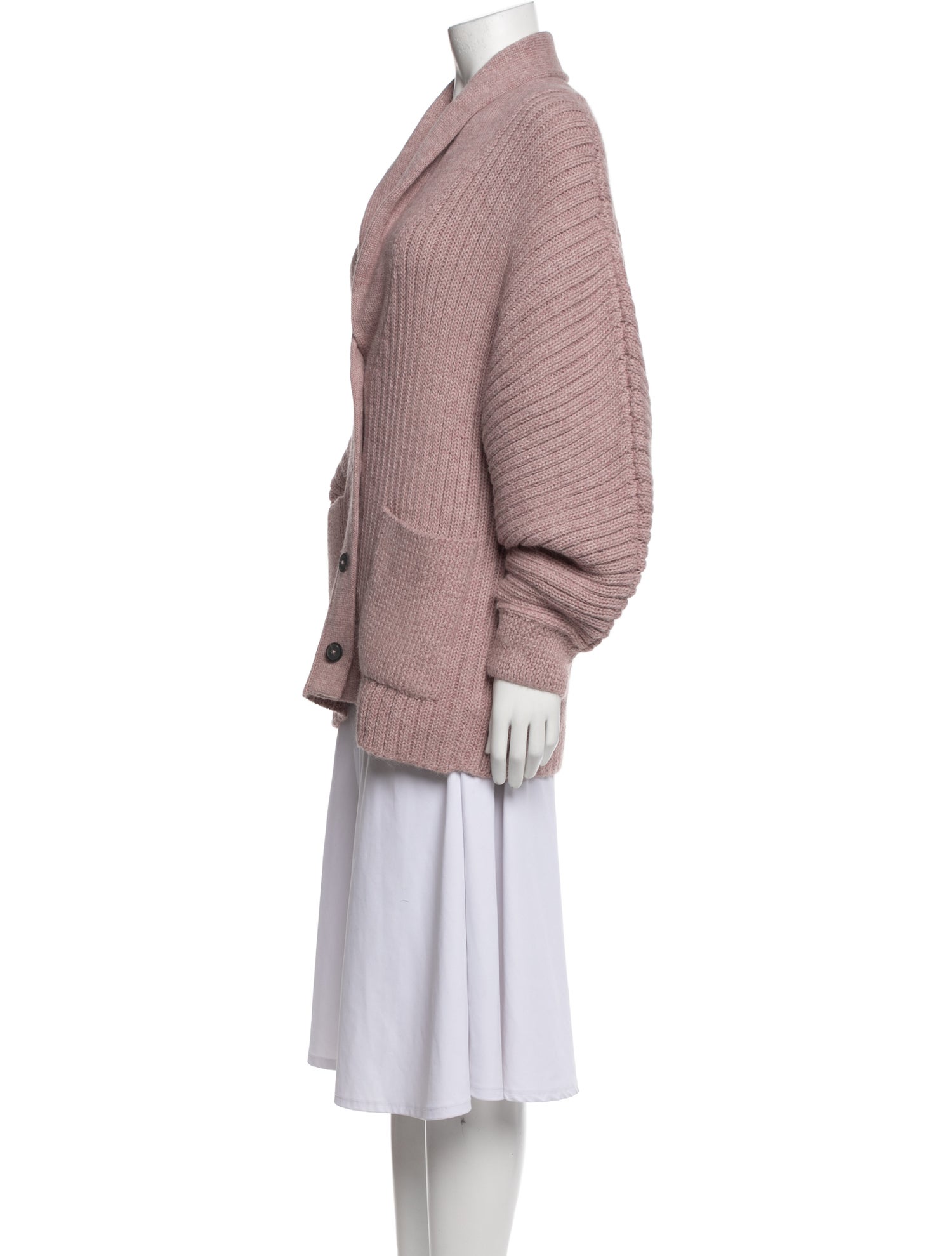 Mara Hoffman Baby Alpaca Plunge Neckline Sweater