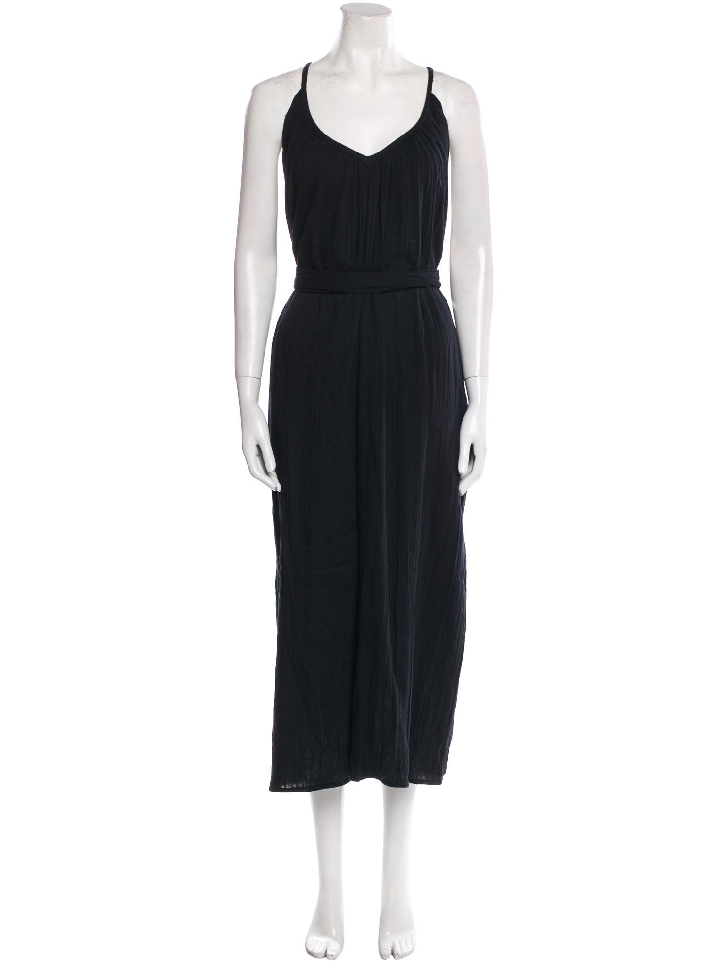 Mara Hoffman V-Neck Long Dress