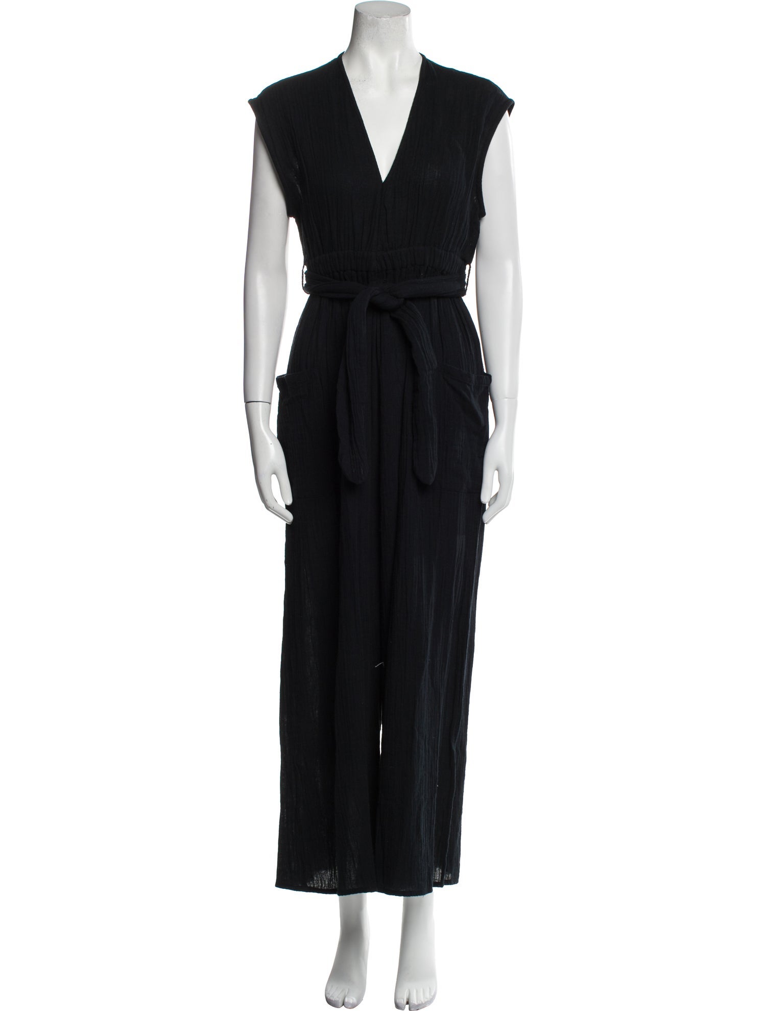 Mara Hoffman V-Neck Jumpsuit