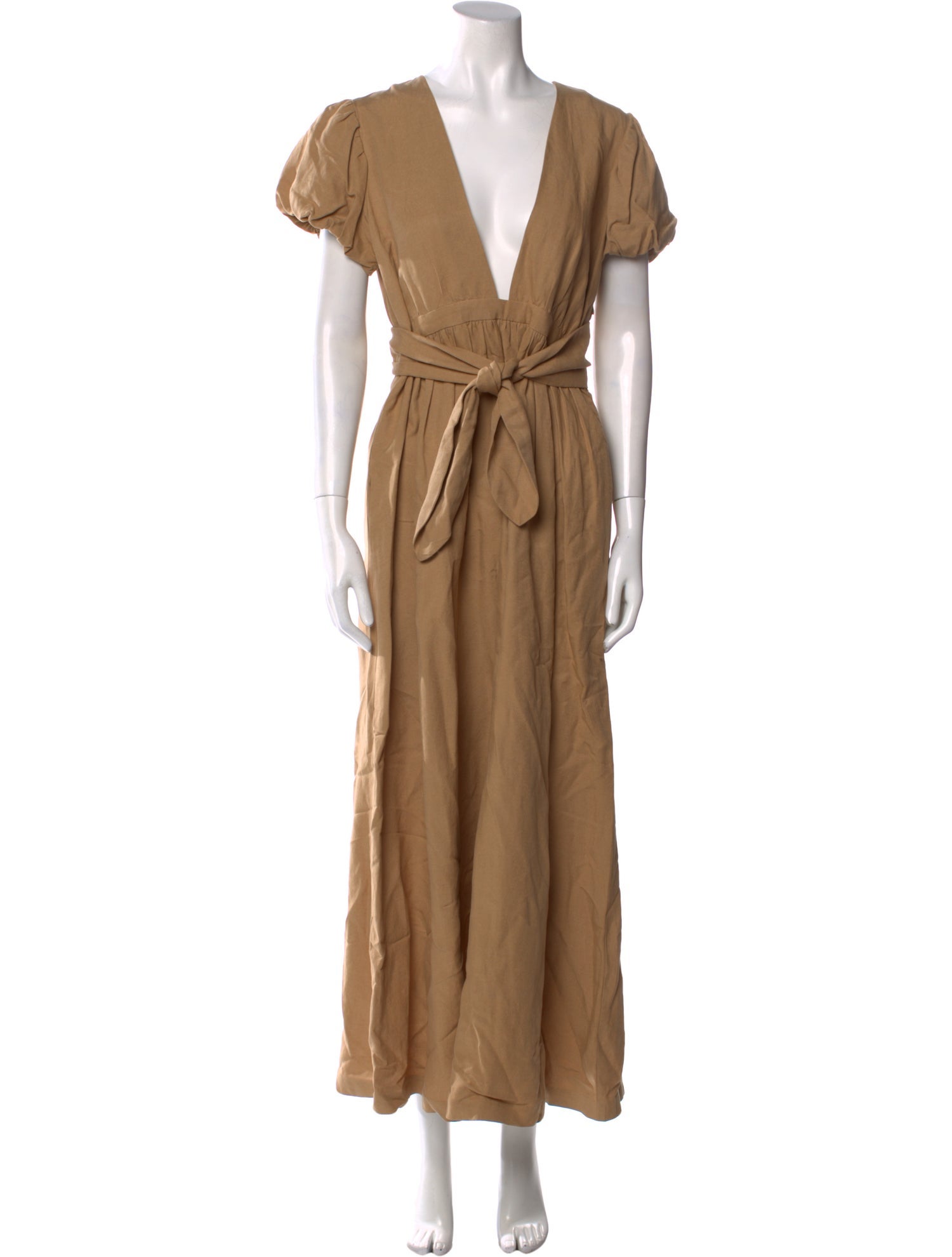 Mara Hoffman V-Neck Long Dress