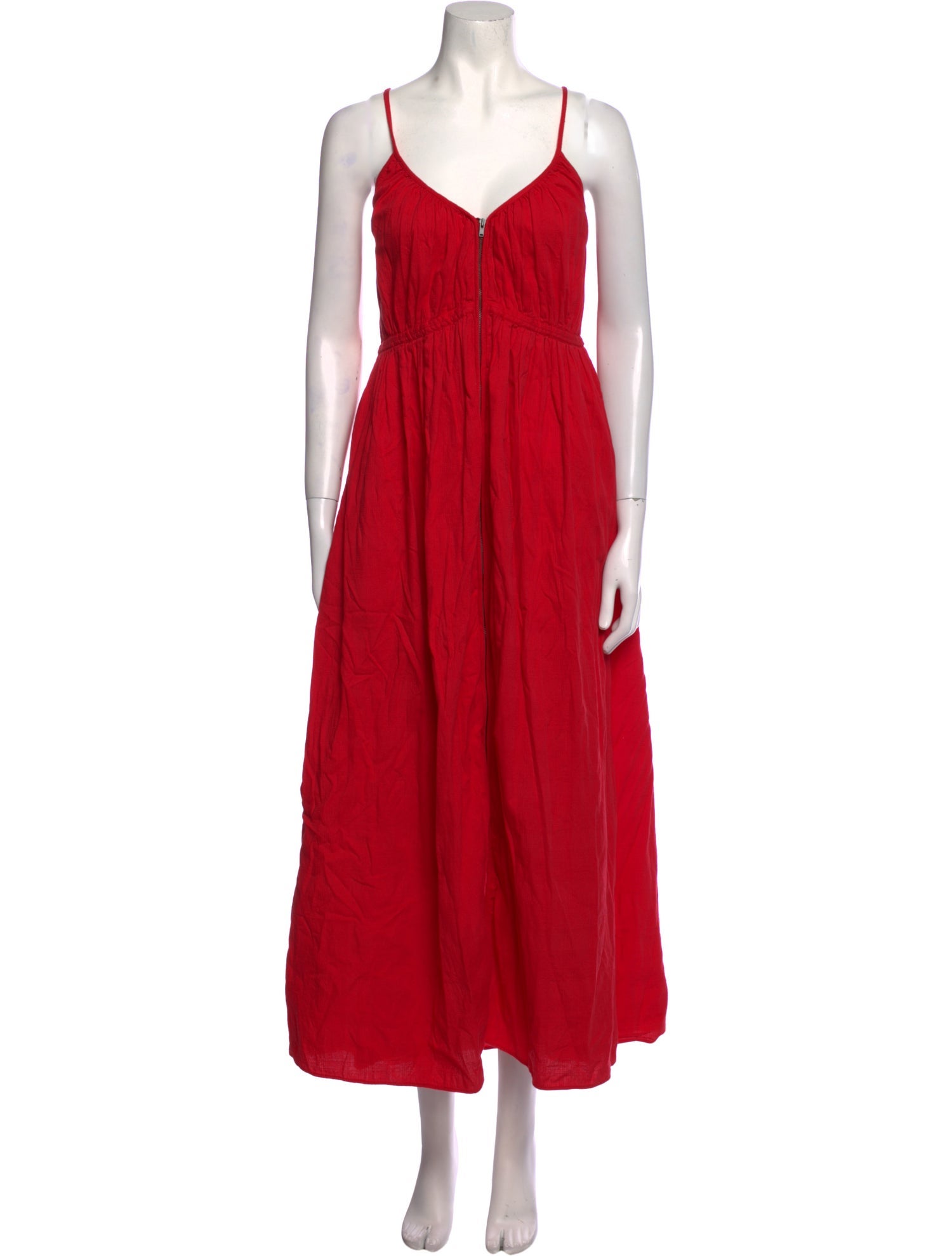 Mara Hoffman V-Neck Midi Length Dress