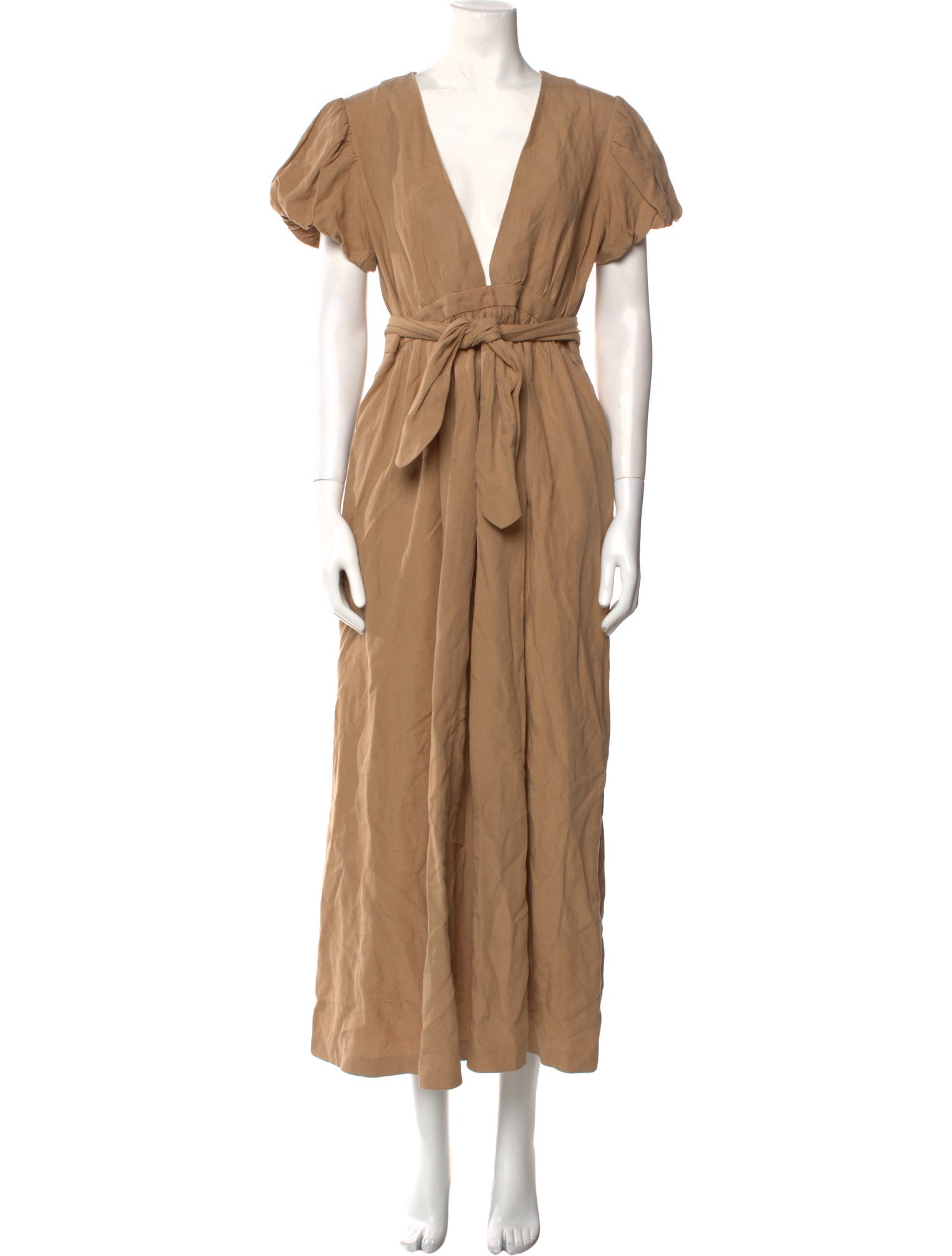 Mara Hoffman V-Neck Long Dress