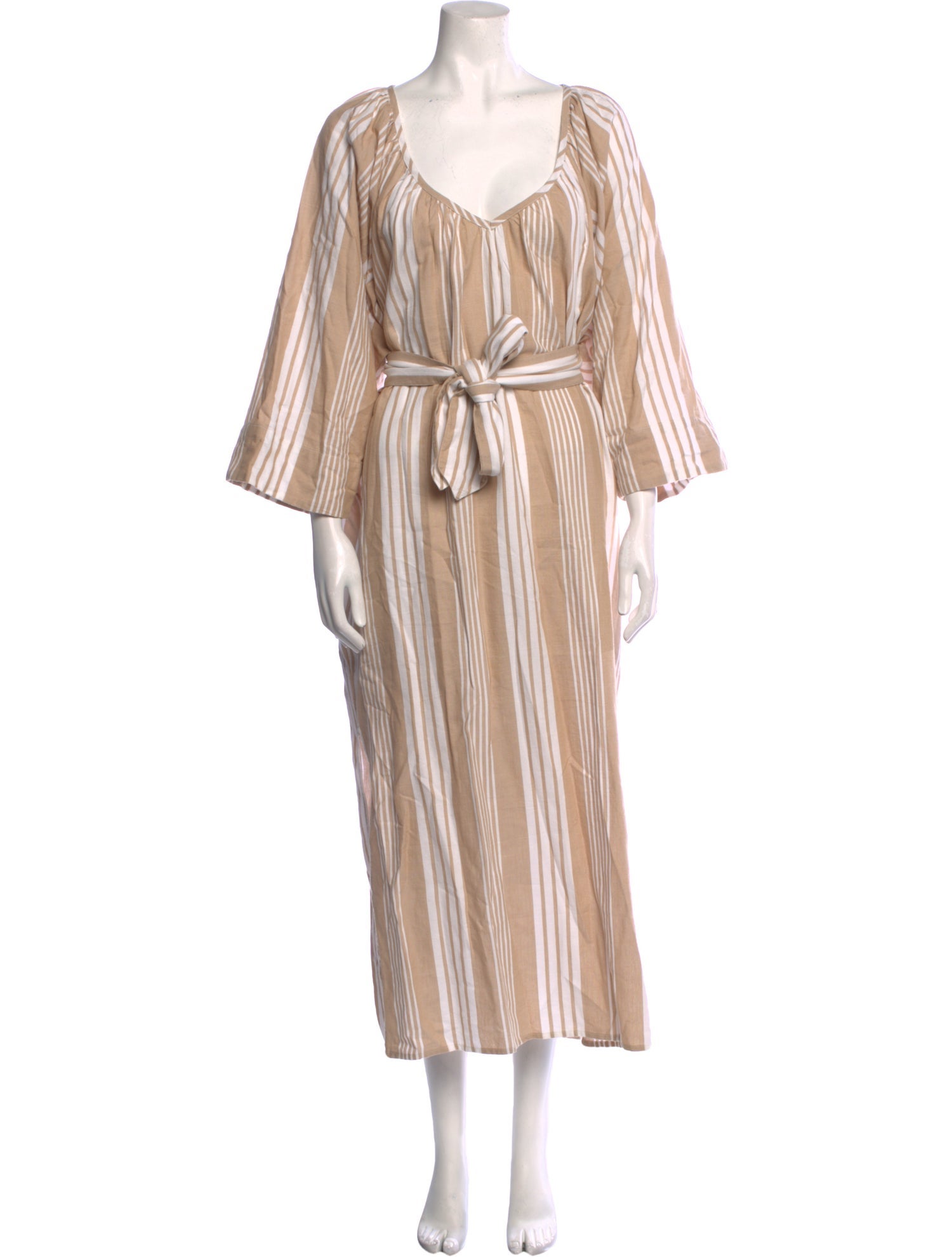 Mara Hoffman V-Neck Long Dress