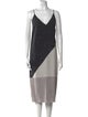 Mara Hoffman Colorblock Pattern Midi Length Dress