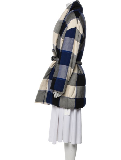 Mara Hoffman Plaid Print Coat