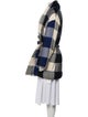 Mara Hoffman Plaid Print Coat