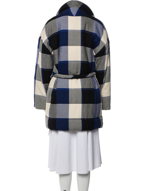 Mara Hoffman Plaid Print Coat