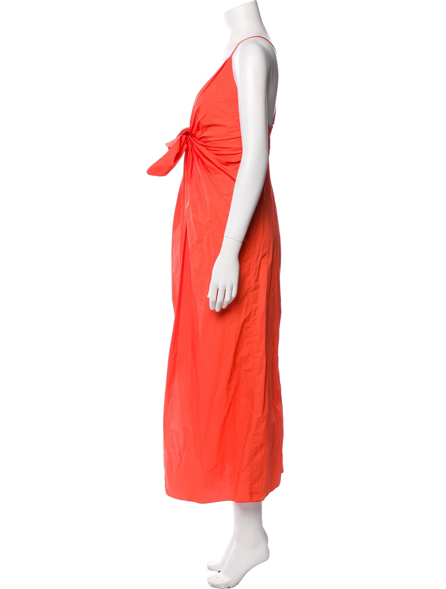 Mara Hoffman Plunge Neckline Long Dress