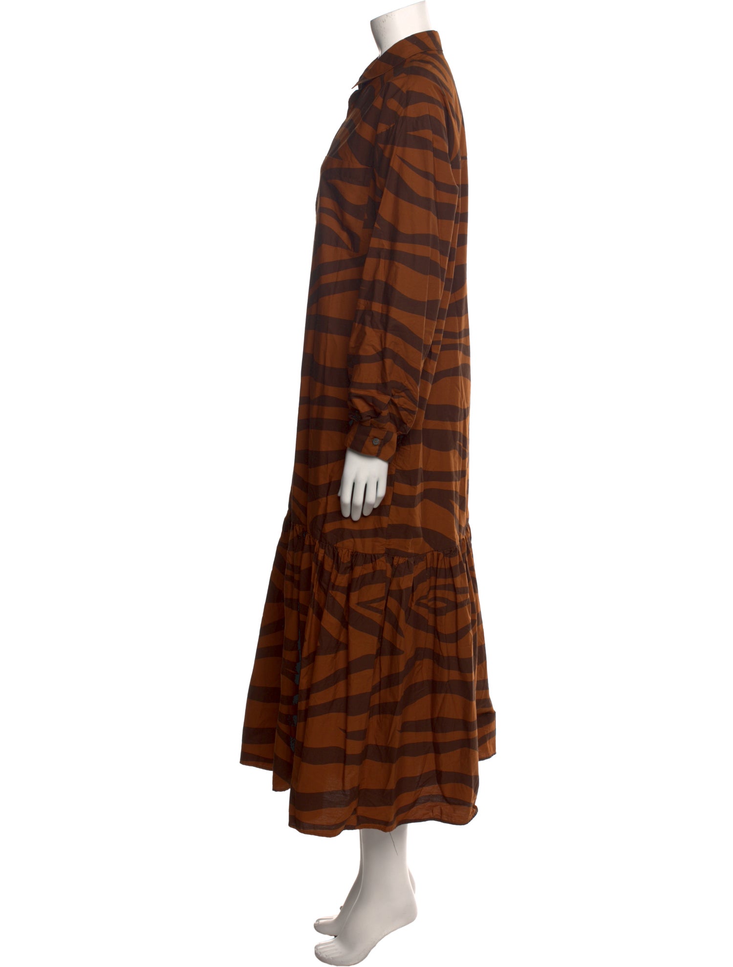 Mara Hoffman Animal Print Long Dress