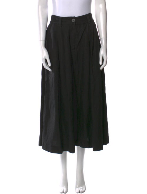 Mara Hoffman Pleated Accents Midi Length Skirt