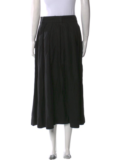 Mara Hoffman Pleated Accents Midi Length Skirt