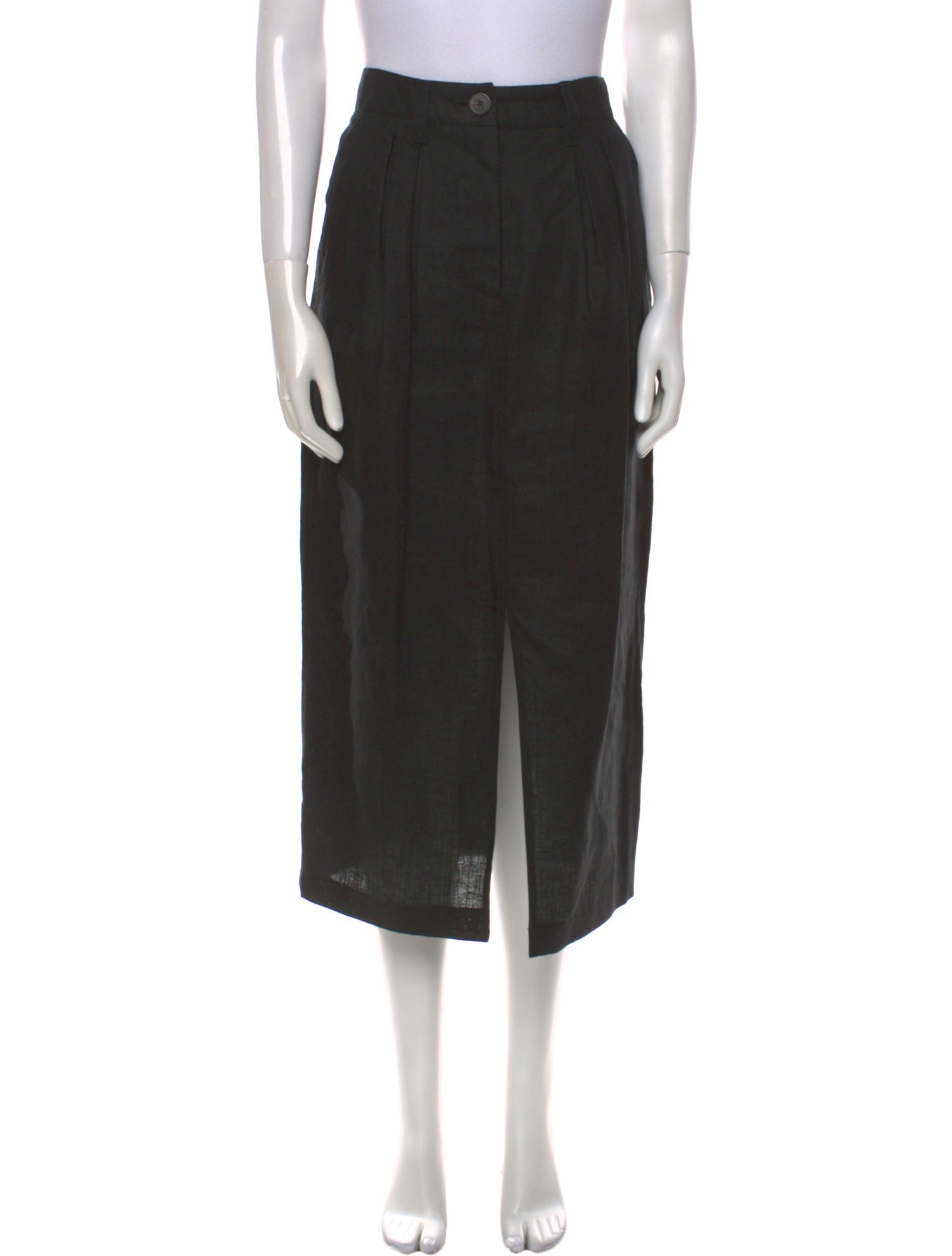 Mara Hoffman Pleated Accents Midi Length Skirt