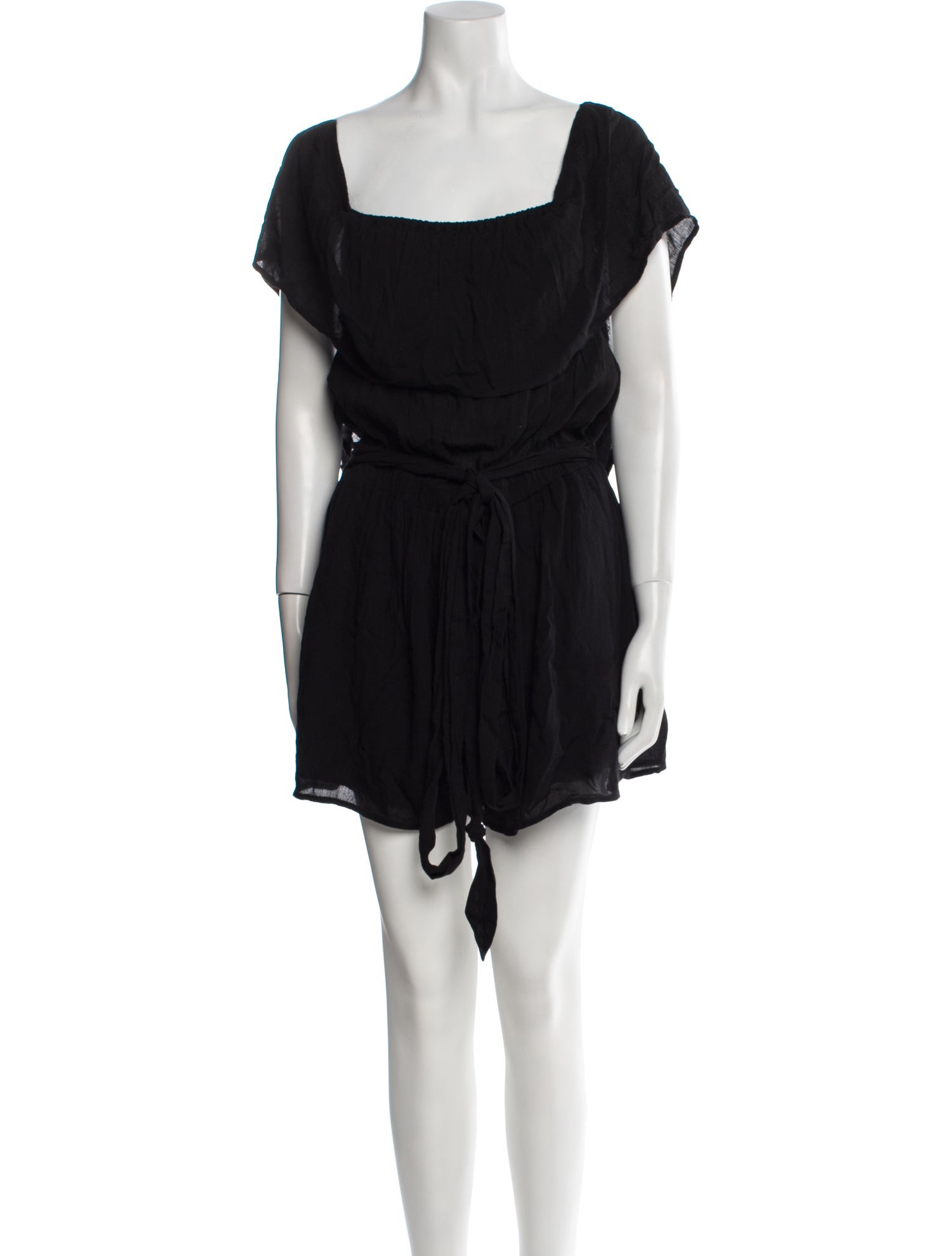 Mara Hoffman Square Neckline Romper