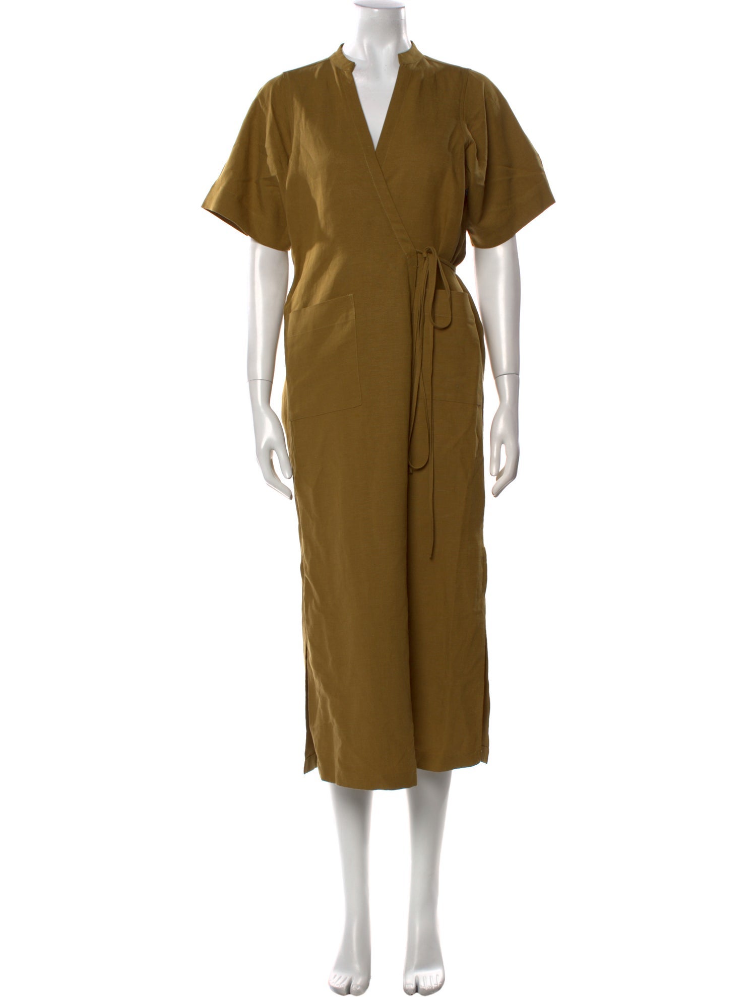 Mara Hoffman V-Neck Long Dress