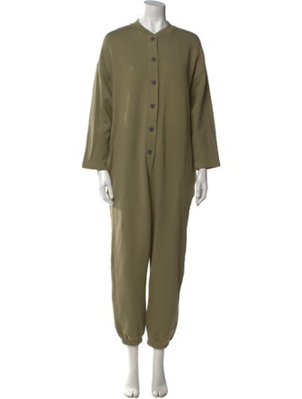 Mara Hoffman Crew Neck Jumpsuit