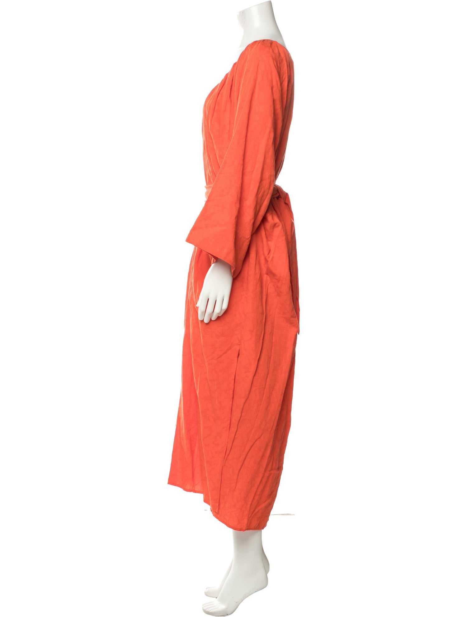 Mara Hoffman V-Neck Long Dress