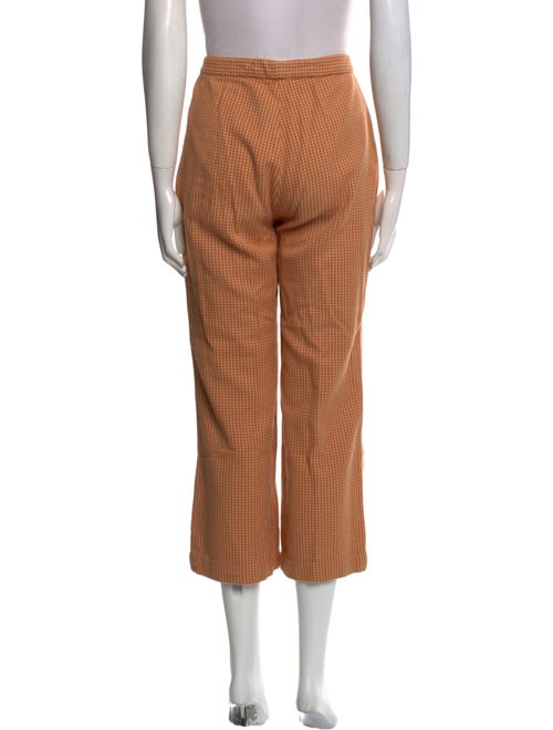 Mara Hoffman Houndstooth Print Wide Leg Pants