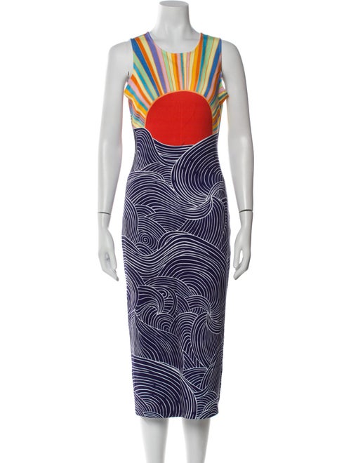 Mara Hoffman Printed Midi Length Dress