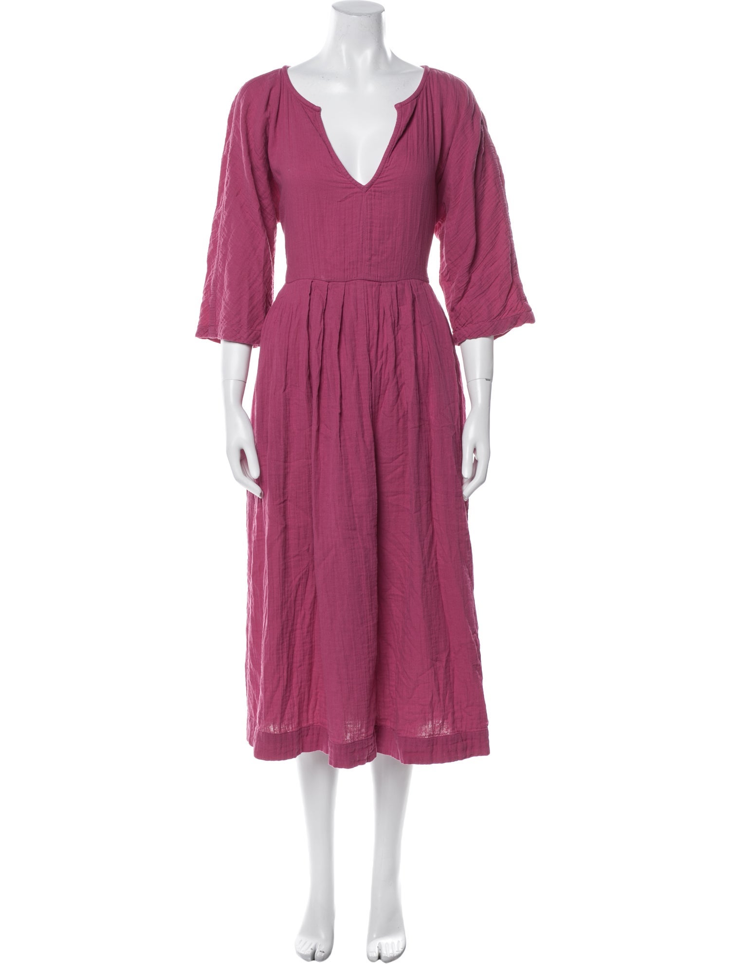 Mara Hoffman V-Neck Mini Dress