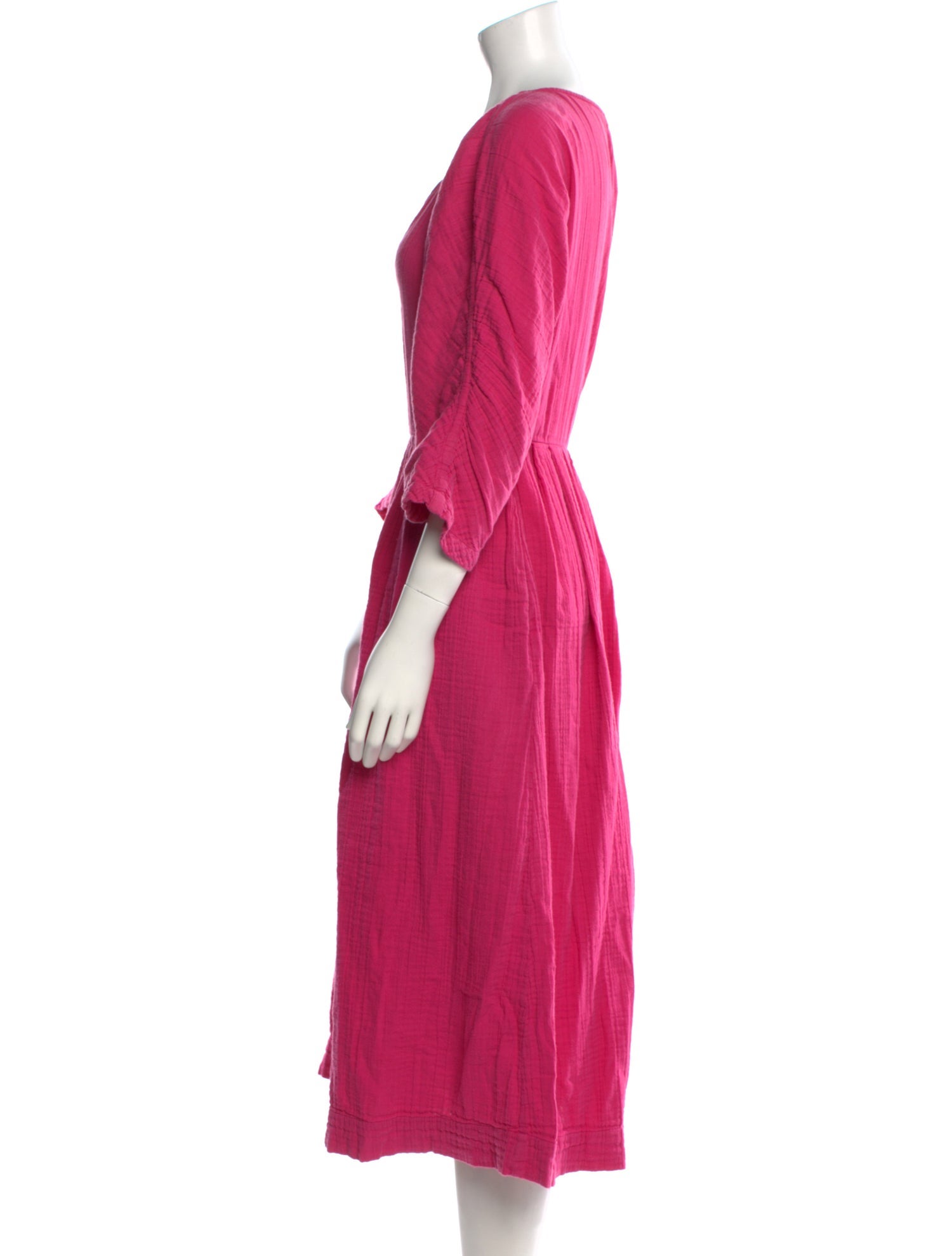 Mara Hoffman V-Neck Long Dress