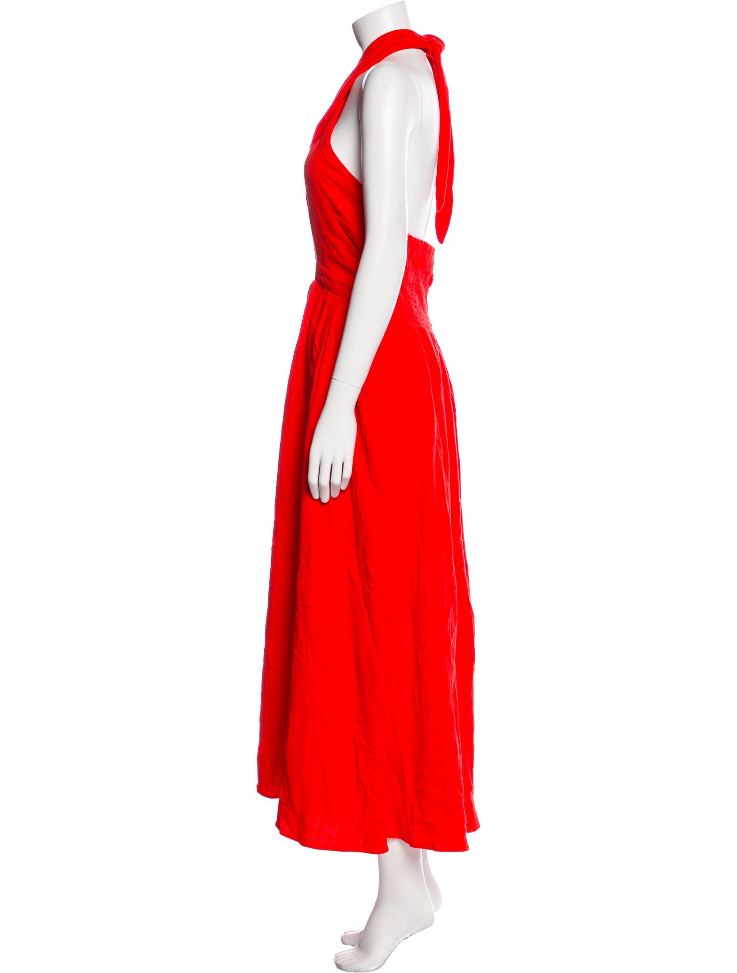 Mara Hoffman Halterneck Long Dress