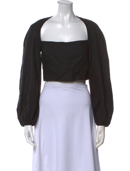 Mara Hoffman Hemp Square Neckline Crop Top