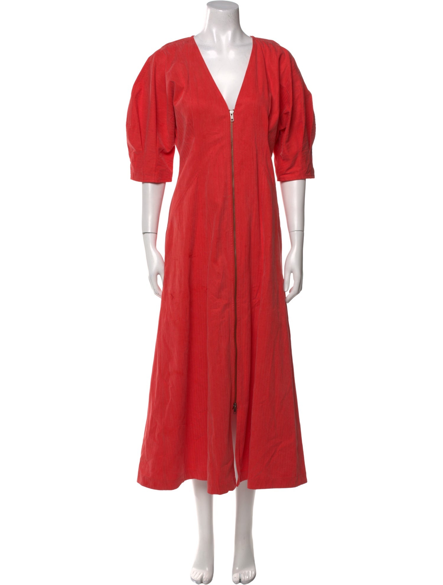 Mara Hoffman V-Neck Long Dress