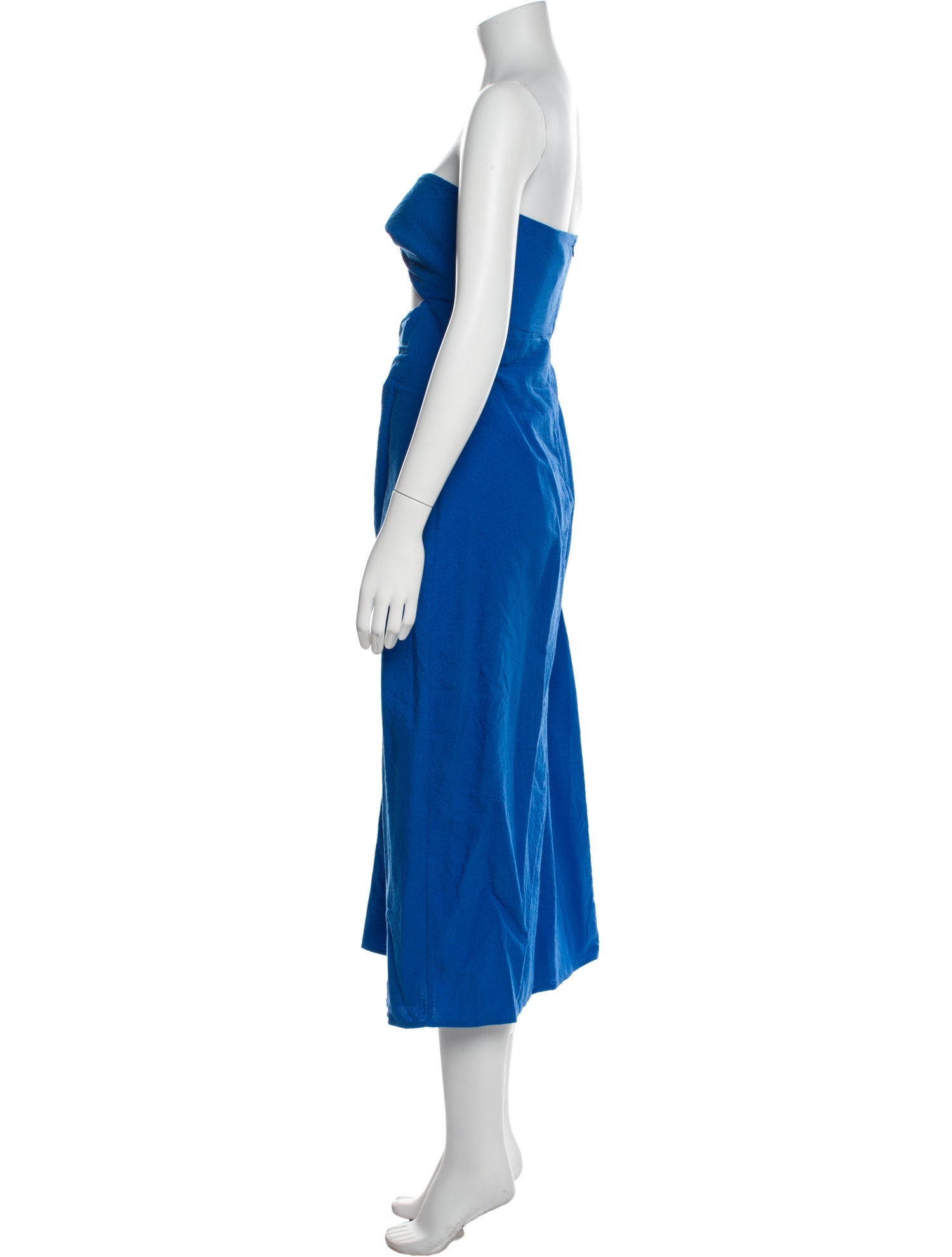 Mara Hoffman Strapless Midi Length Dress