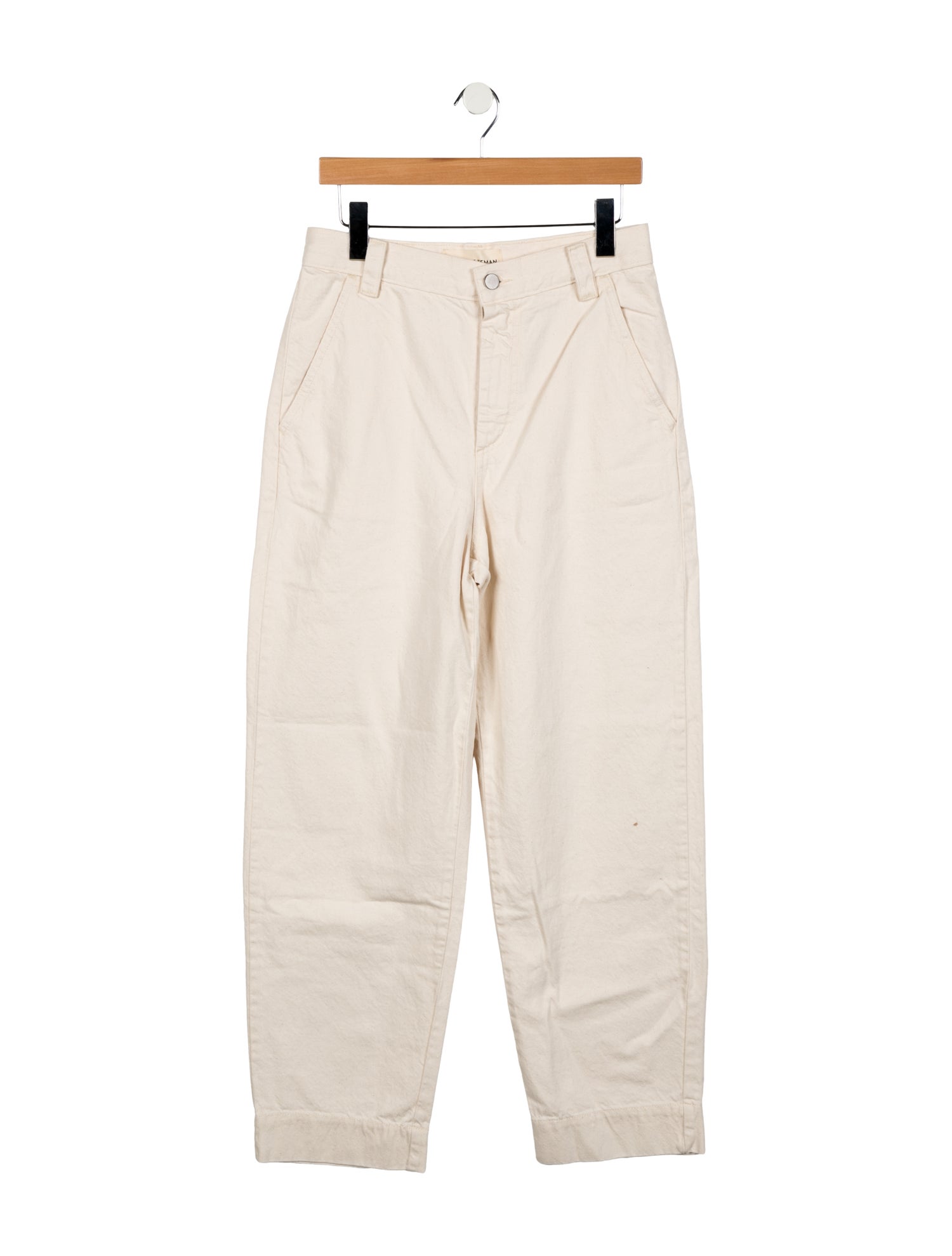 Mara Hoffman High-Rise Straight Leg Jeans