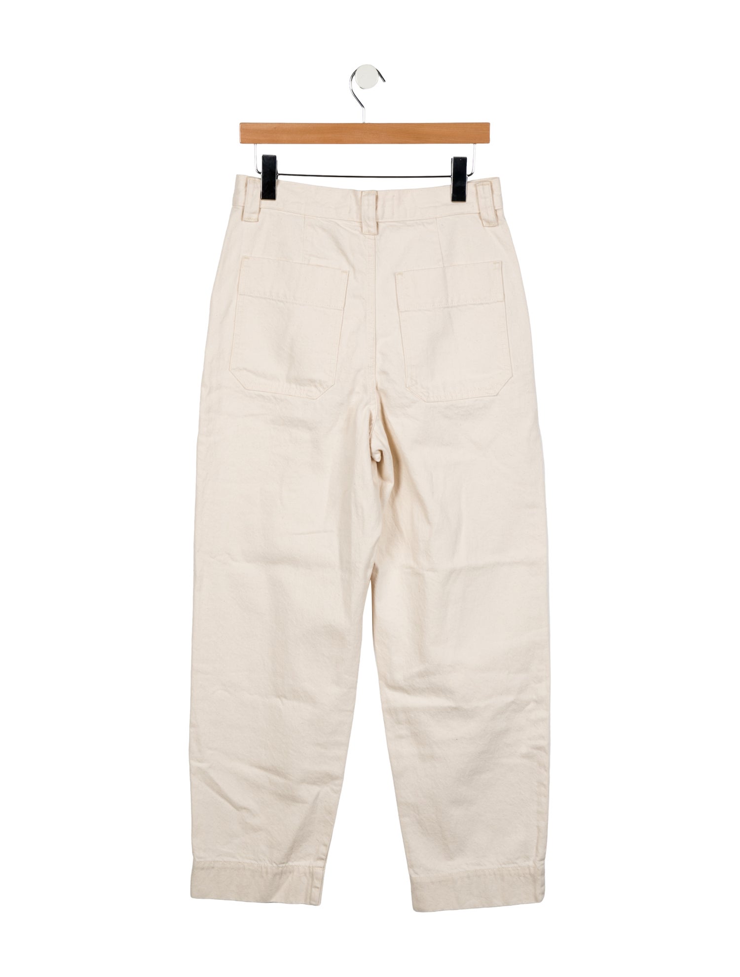 Mara Hoffman High-Rise Straight Leg Jeans