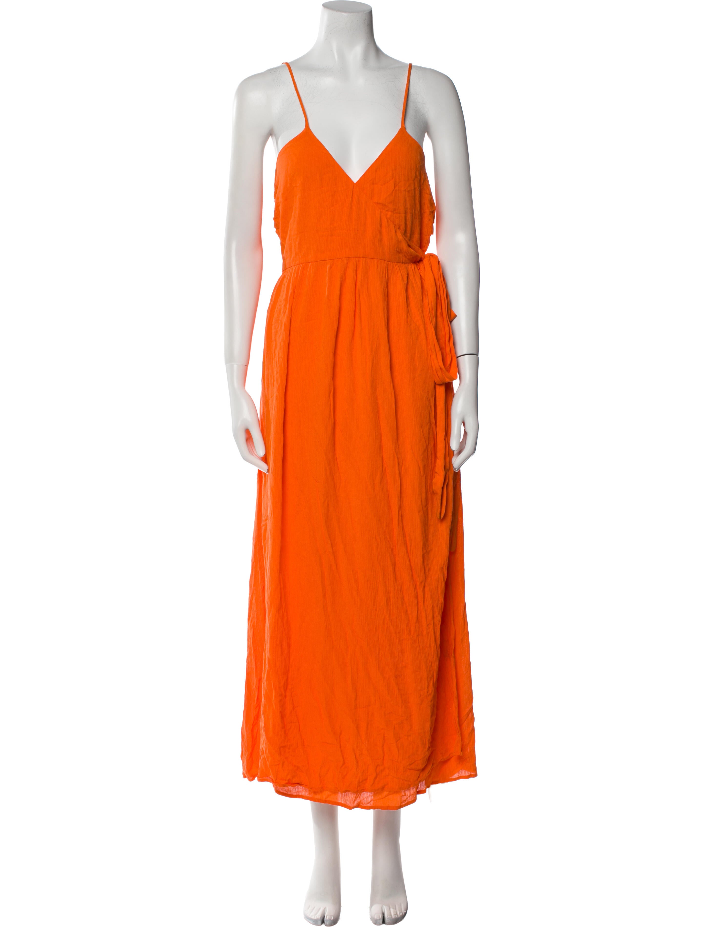 Mara Hoffman V-Neck Long Dress