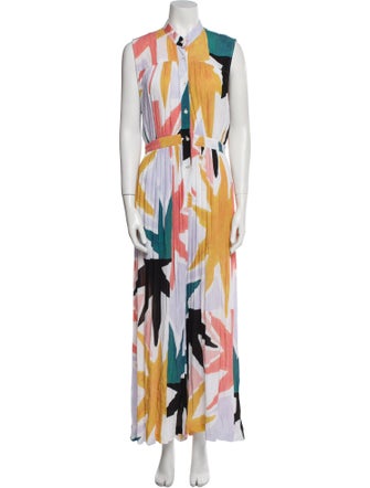 Mara Hoffman Printed Mock Neck Jumpsuit