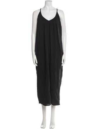 Mara Hoffman Scoop Neck Long Dress
